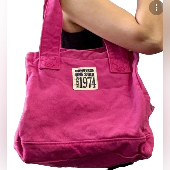Converse Bags Vintage Converse Canvas Bubblegum Totepurse With